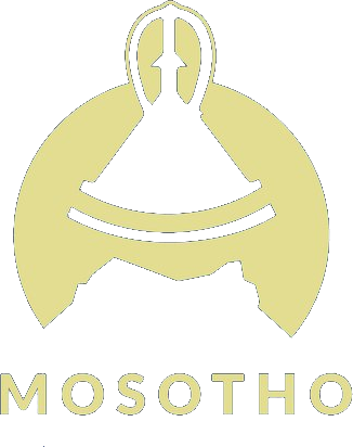 Mosotho mark — mokorotlo hat in gold